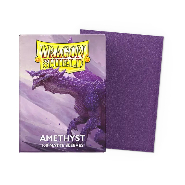 Dragon Shield - Micas STND Amethyst Matte c/100 - Gamesmart