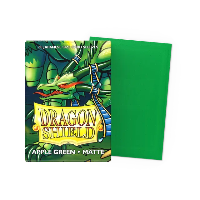 Dragon Shield - Micas Matte Small JPN Size: Apple Green c/60
