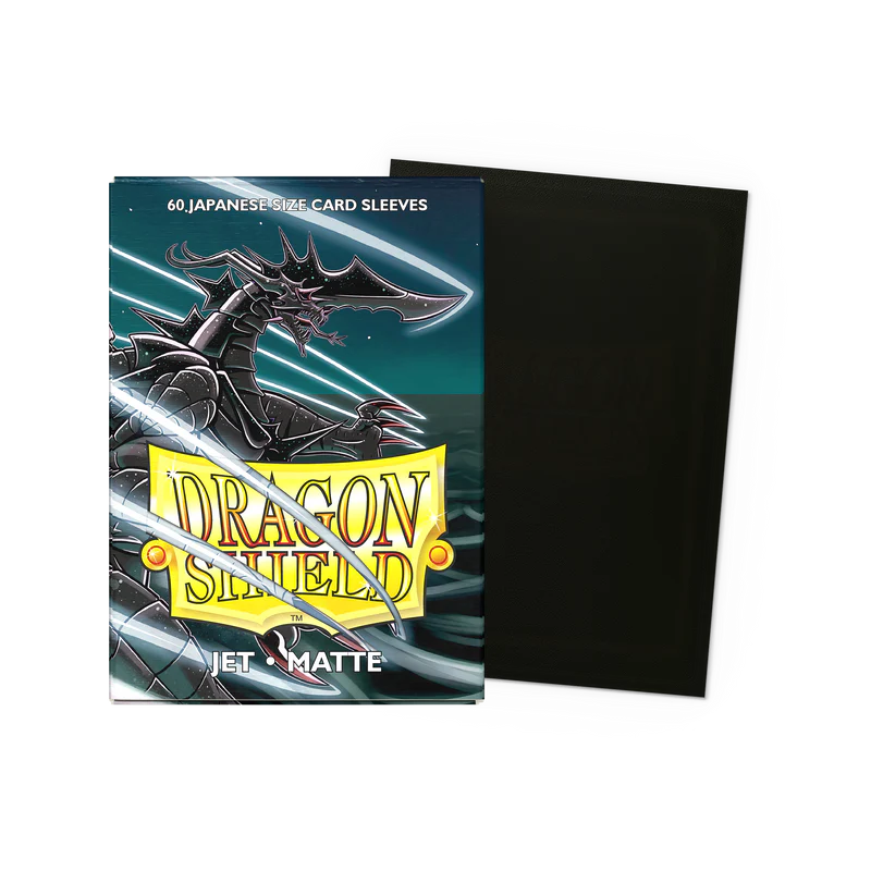 Dragon Shield - Micas Matte Small JPN Size: Jet c/60
