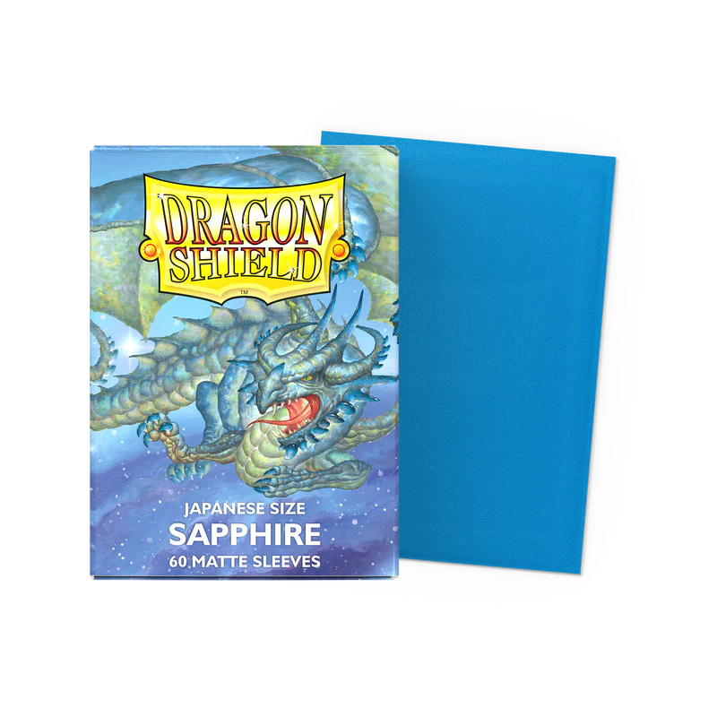 Dragon Shield - Micas Matte Small JPN Size: Sapphire c/60