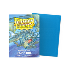 Dragon Shield - Micas Matte Small JPN Size: Sapphire c/60