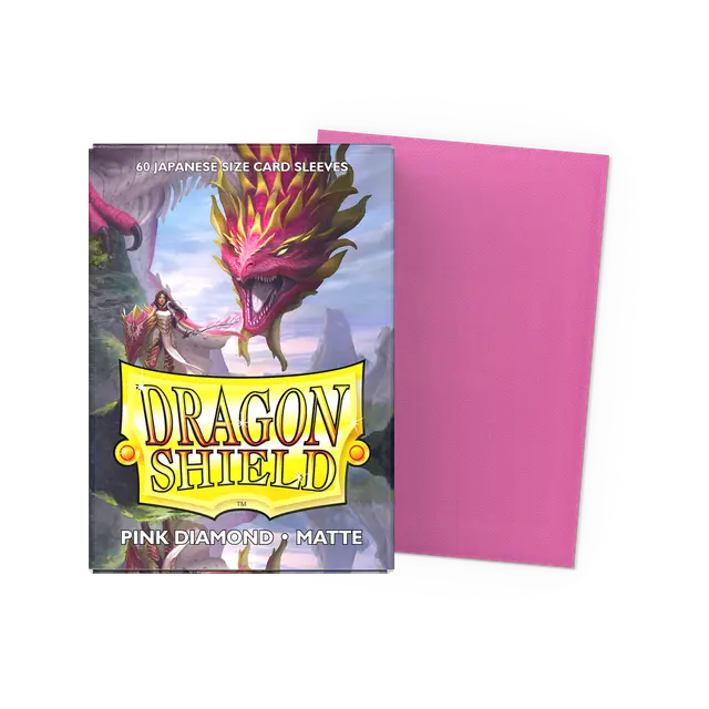 Dragon Shield - Micas Matte Small JPN Size: Pink Diamond c/60