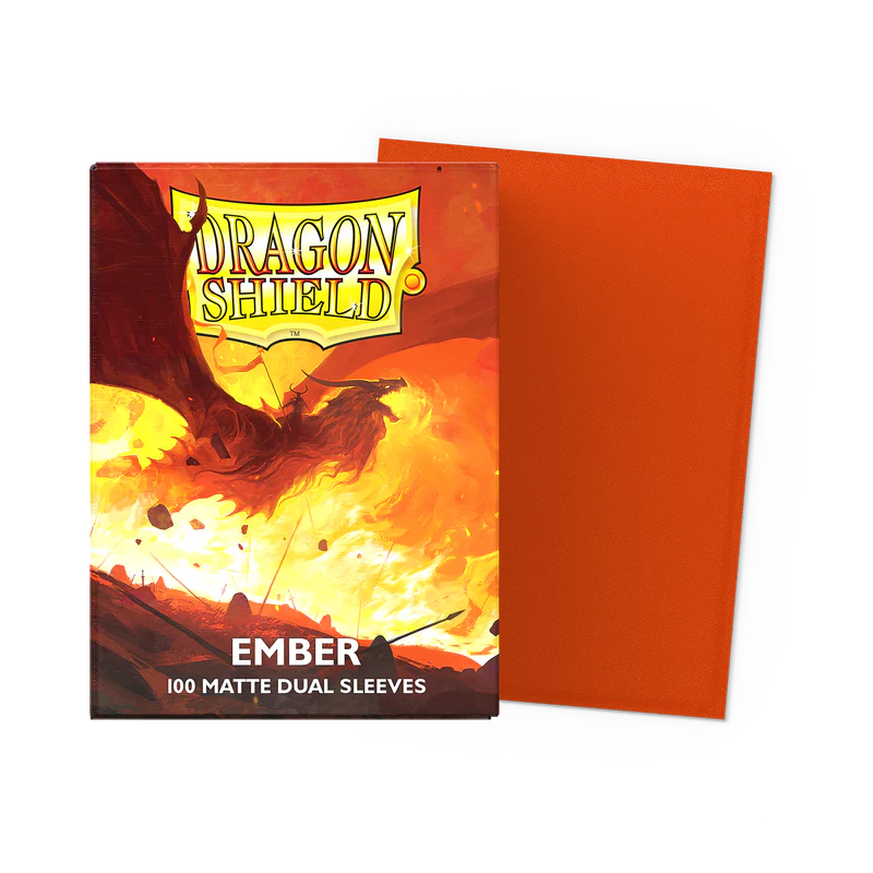 Dragon Shield - Micas Matte STND Dual: Ember c/100