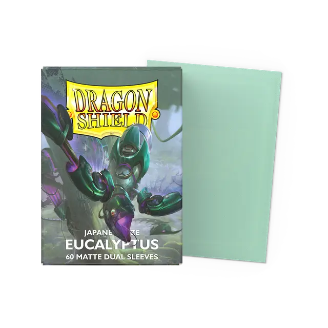 Dragon Shield - Micas Matte Small JPN Size Dual: Eucalyptus c/60