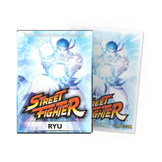 Dragon Shield - Micas STND Brushed Art: Street Fighter Ryu c/100