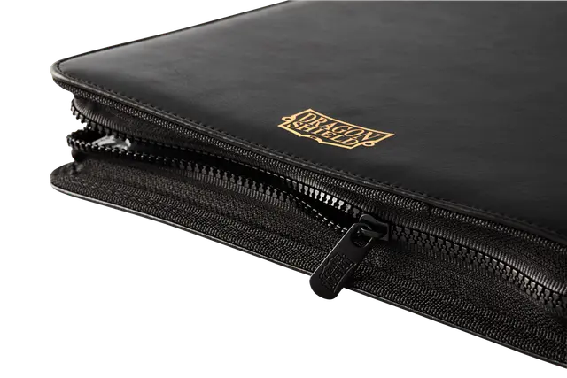 Dragon Shield - Card Codex Zipster Binder Regular: Black - Gamesmart