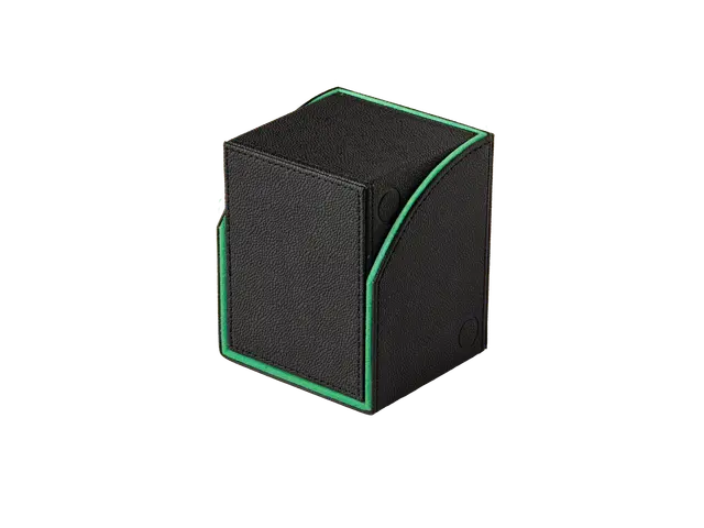 Dragon Shield - Nest 100 Deck Box Black/Green - Gamesmart