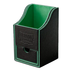 Dragon Shield - Nest +100 Deck Box Black/Green - Gamesmart