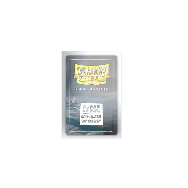 Dragon Shield - Micas Common Standard Clear/Non-Glare: Board Game Sleeves