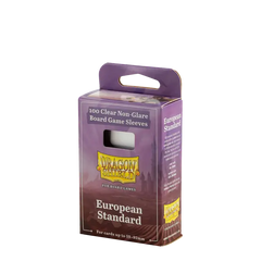 Dragon Shield - Micas European Standard Clear/Non-Glare: Board Game Sleeves