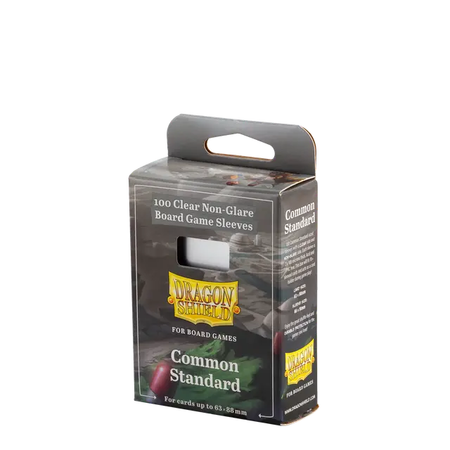 Dragon Shield - Micas Common Standard Clear/Non-Glare: Board Game Sleeves