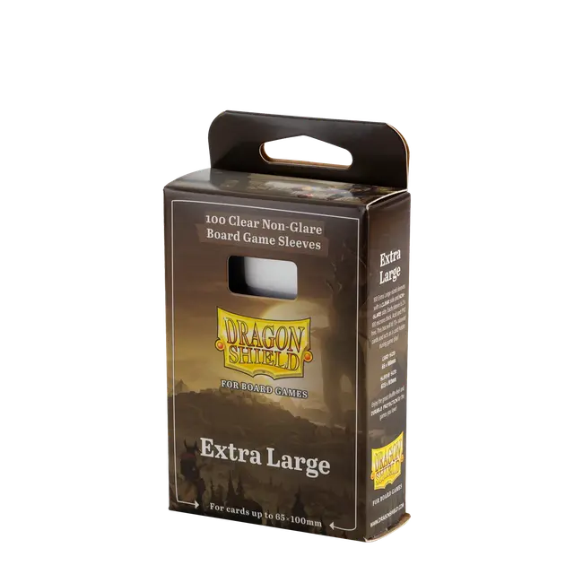 Dragon Shield - Micas Extra Large Clear/Non-Glare: Board Game Sleeves