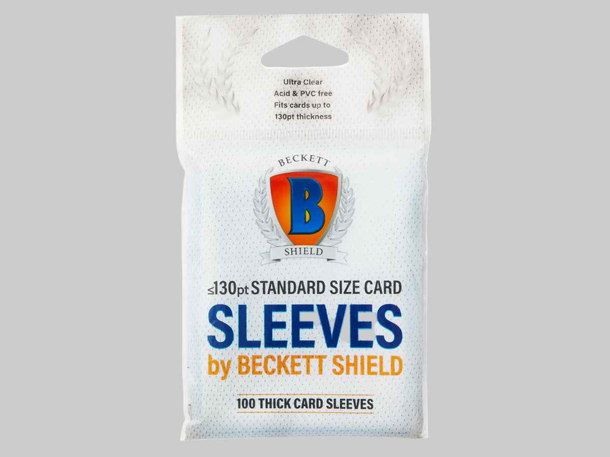 Beckett Shield - Standard Size Card Thick Sleeves c/100