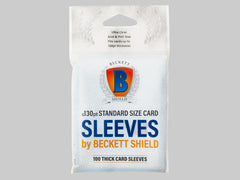 Beckett Shield - Standard Size Card Thick Sleeves c/100
