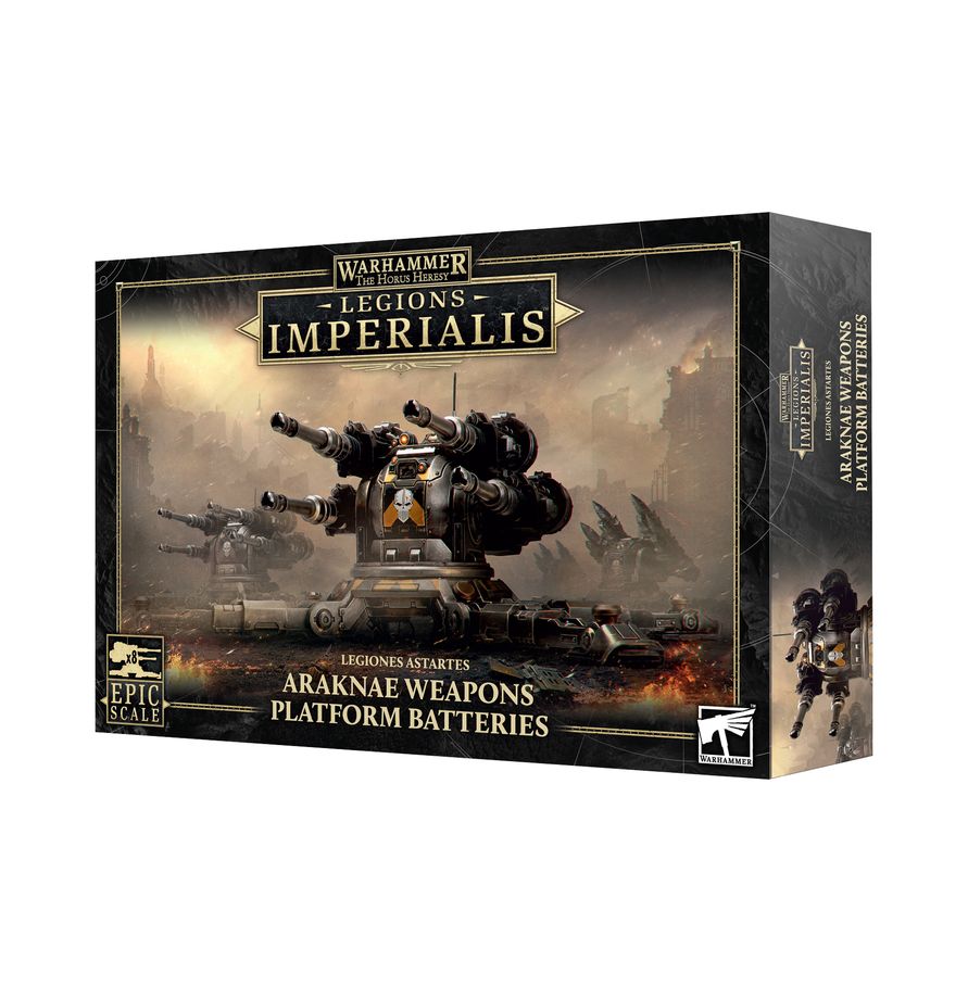 WHM The Horus Heresy - Legions Imperialis: Araknae Weapons Platform Batteries