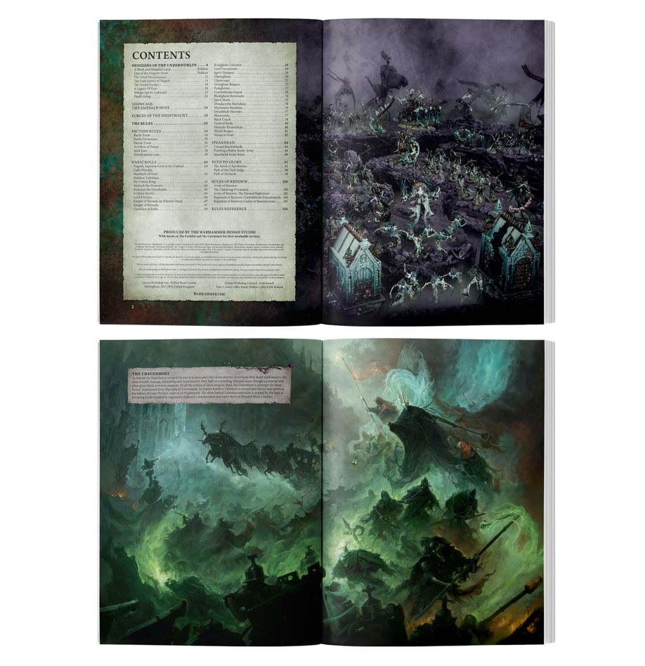 WHAOS - Death Battletome: Nighthaunt (Inglés)
