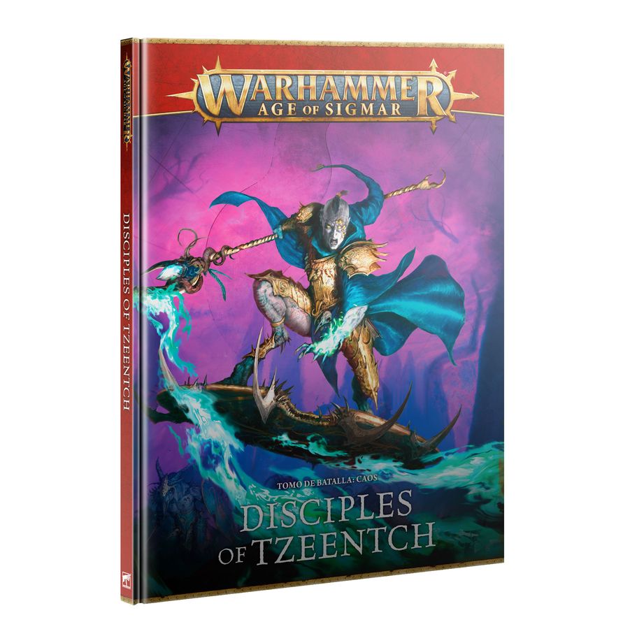 Libro - WHAOS Chaos Battletome: Disciples of Tzeentch (Español)