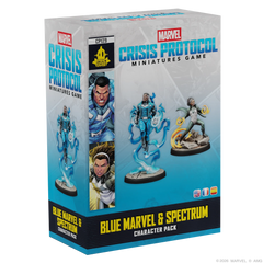 ASMODEE - Marvel Crisis Protocol: Blue Marvel & Spectrum (Inglés)