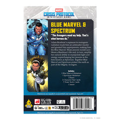 ASMODEE - Marvel Crisis Protocol: Blue Marvel & Spectrum (Inglés)