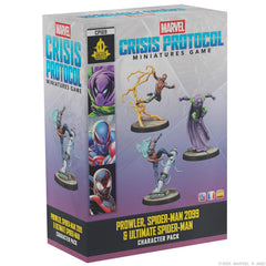 ASMODEE - Marvel Crisis Protocol: Prowler, Spider-Man 2099 & Ultimate Spider-Man (Inglés)