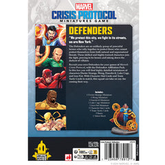 ASMODEE - Marvel Crisis Protocol: Defenders Affiliation Pack (Inglés)