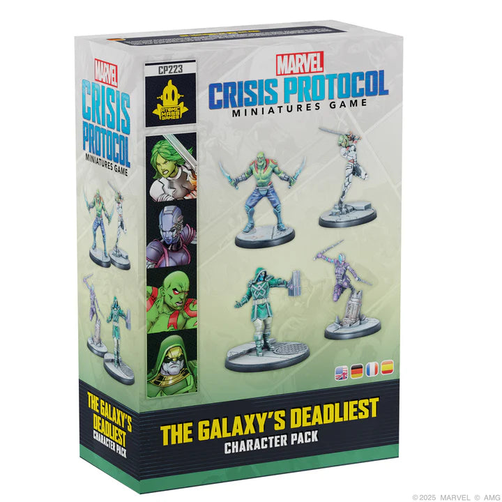 ASMODEE - Marvel Crisis Protocol: The Galaxy's Deadliest Character Pack (Inglés)