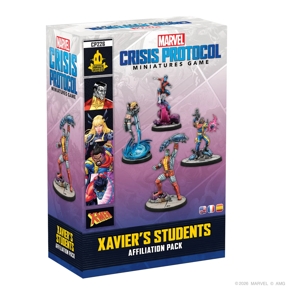 ASMODEE - Marvel Crisis Protocol: Xavier’s Students Affiliation Pack (Inglés)