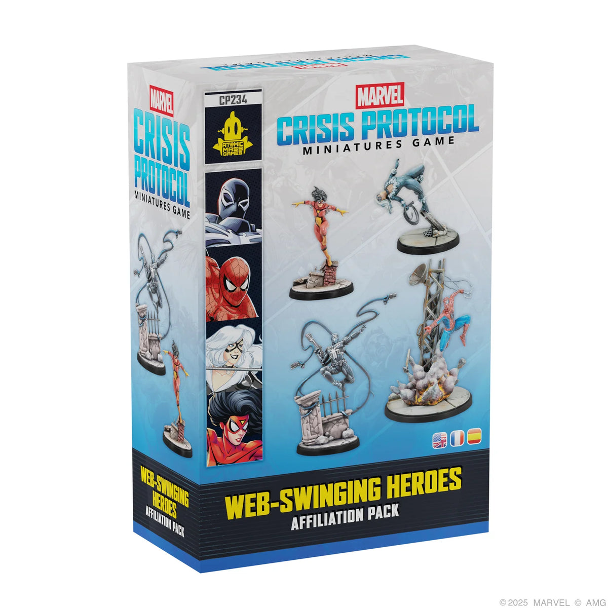 ASMODEE - Marvel Crisis Protocol: Web-Swinging Heroes (Inglés)