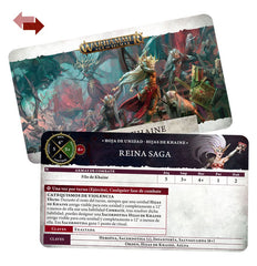 WHAOS - Warscroll Cards: Daughters of Khaine (Español)
