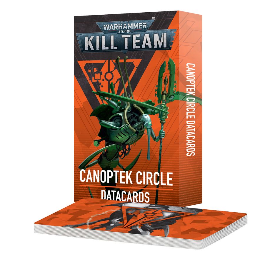 WH40K - Kill Team: Datacards Canoptek Circle (Inglés)