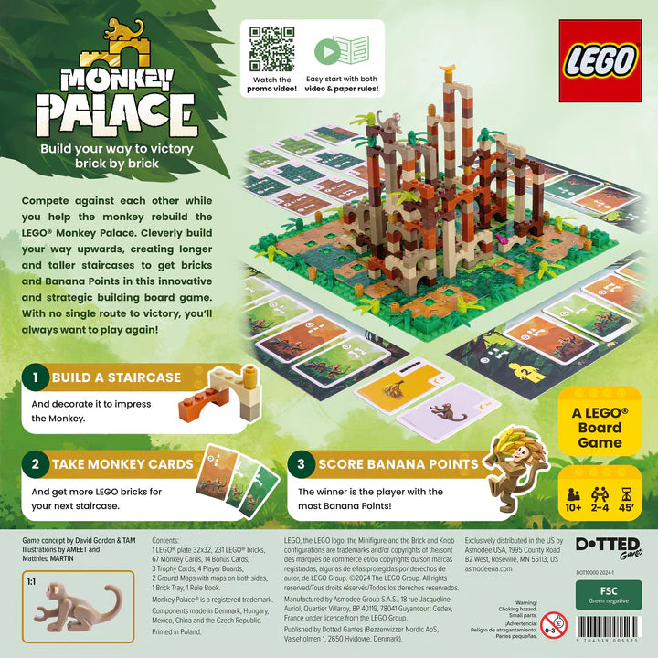 ASMODEE - Lego: Monkey Palace