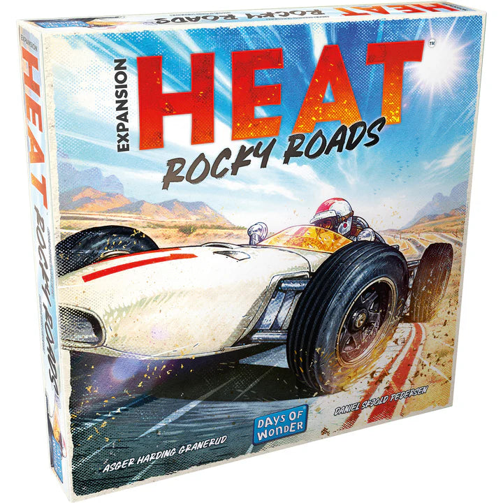 ASMODEE - Heat: Rocky Roads Expansion (Inglés)