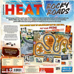 ASMODEE - Heat: Rocky Roads Expansion (Inglés)