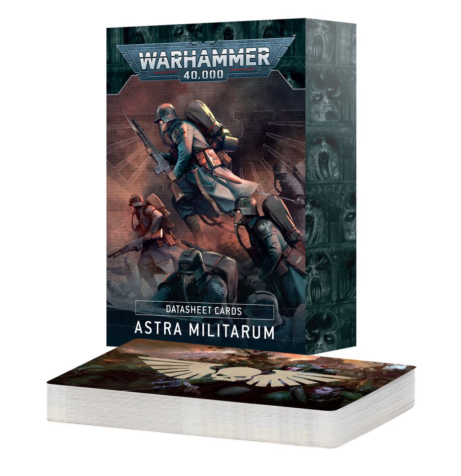 CARTAS - WH40K Datasheet Cards Astra Militarum (Inglés)