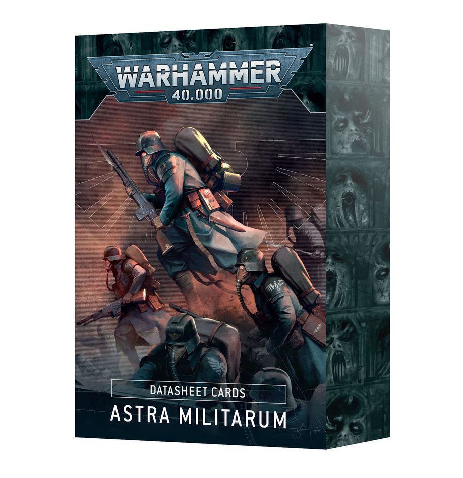 CARTAS - WH40K Datasheet Cards Astra Militarum (Inglés)