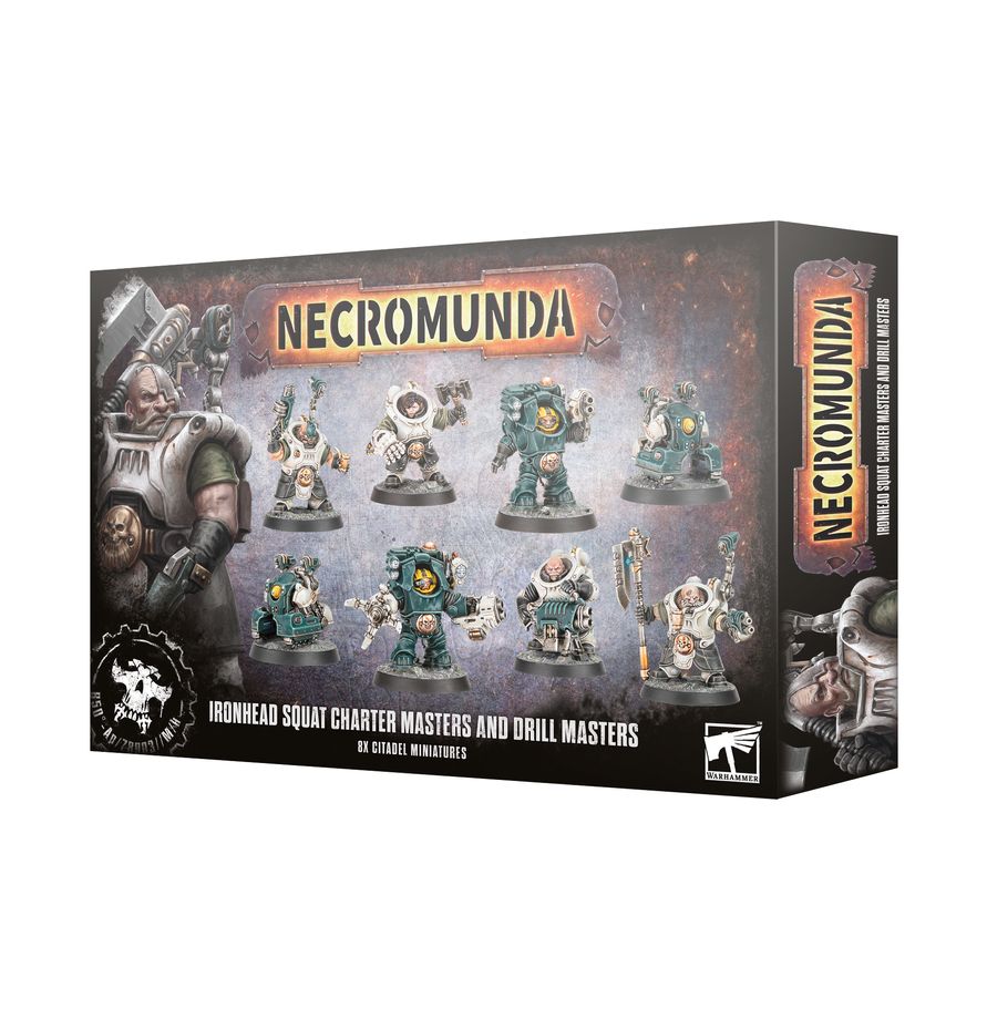 Necromunda - Ironhead Squat Charter Masters & Drill Masters