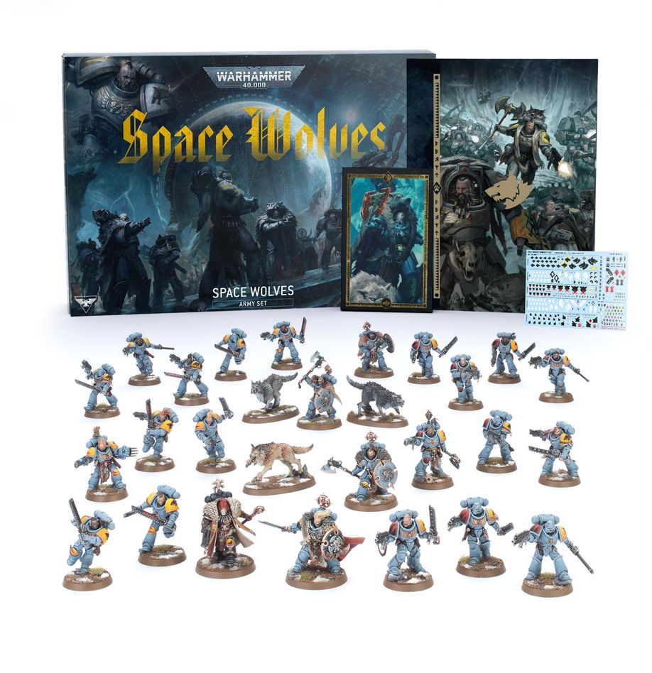 WH40K - Space Wolves Army Set (Inglés)
