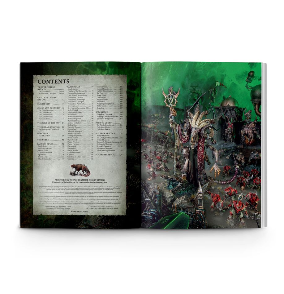 Libro - WHAOS Chaos Battletome Skaven (Inglés) - Gamesmart