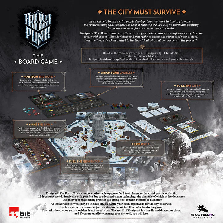 ASMODEE - Frostpunk: The Board Game (Inglés)