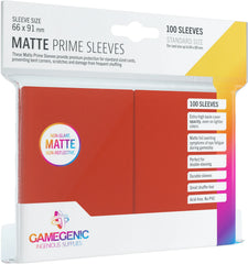 Gamegenic - Micas Matte Prime: Red c/100