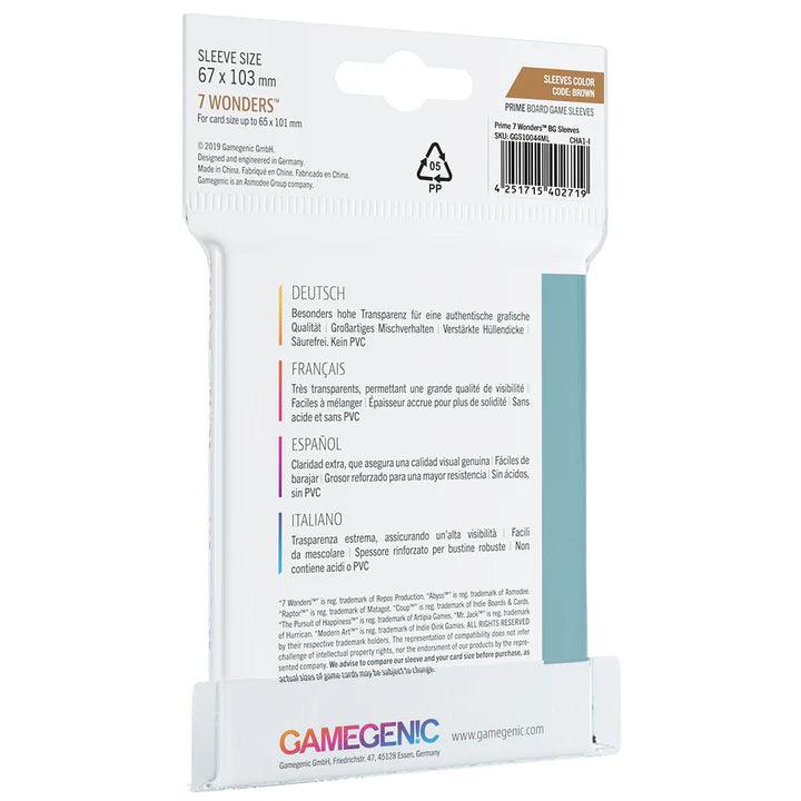 Gamegenic - Micas Prime 7 Wonders Board Game Clear c/80