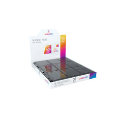 Gamegenic - Sideloading 18 Pocket Pages: 50 pg Black