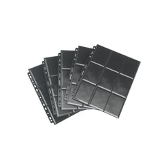 Gamegenic - Sideloading 18 Pocket Pages: 50 pg Black