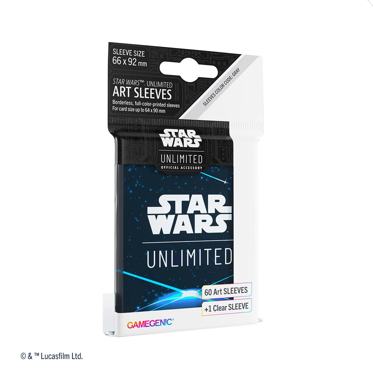 Gamegenic - Micas Star Wars Unlimited: Art Sleeves Card Back Blue c/60