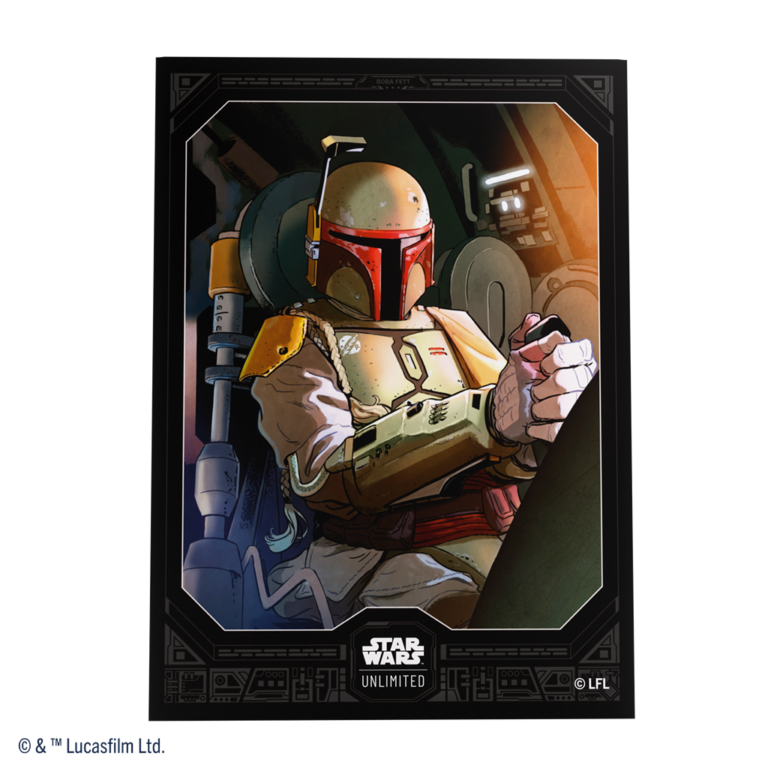 Gamegenic - Micas Star Wars Unlimited: Art Sleeves Boba Fett c/60