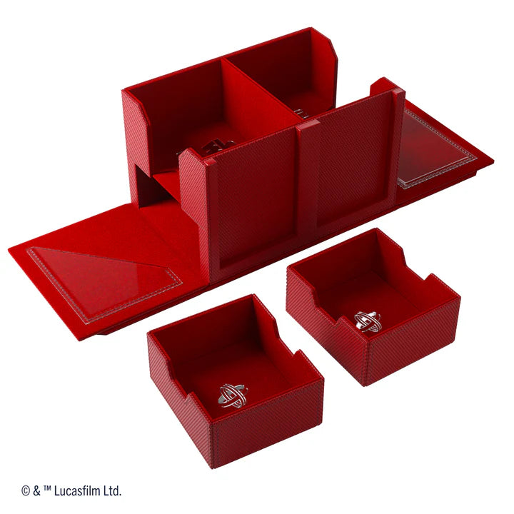 Gamegenic - Star Wars Unlimited: Double Deck Pod Red