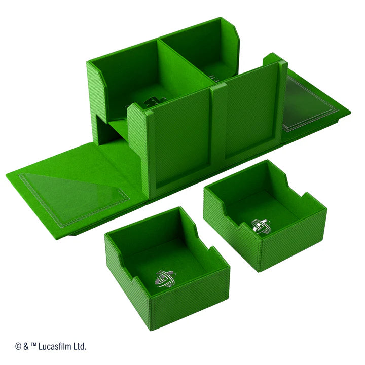 Gamegenic - Star Wars Unlimited: Double Deck Pod Green