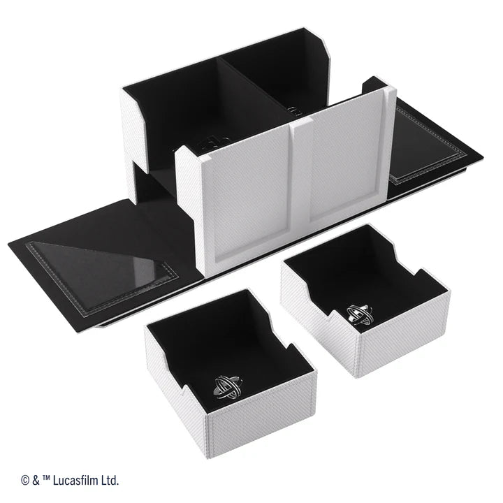 Gamegenic - Star Wars Unlimited: Double Deck Pod White/Black