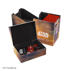 Gamegenic - Star Wars Unlimited Soft Crate: Palpatine/Padmé Amidala