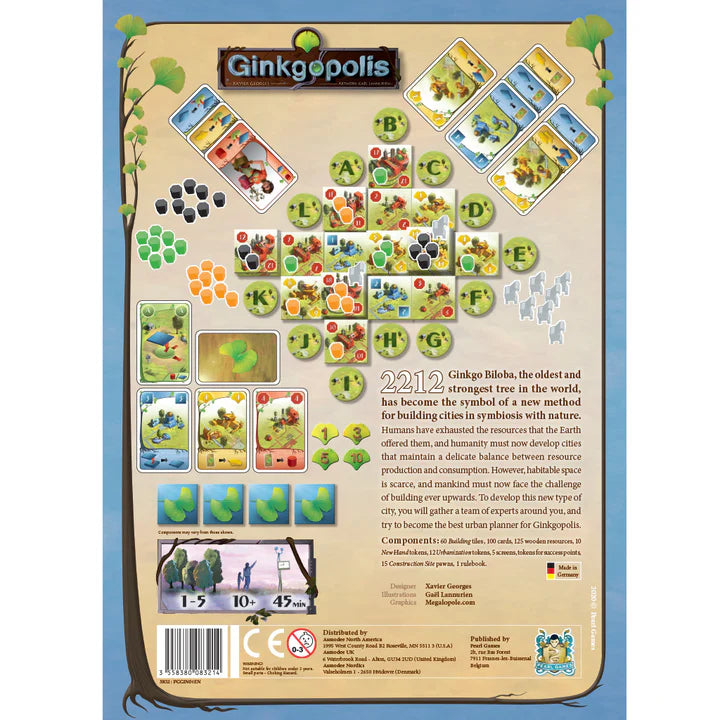 ASMODEE - Ginkgopolis (Inglés)